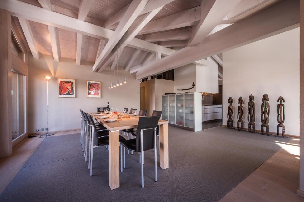 Chalet Schneehoren Penthouse Wengen Luaran gambar
