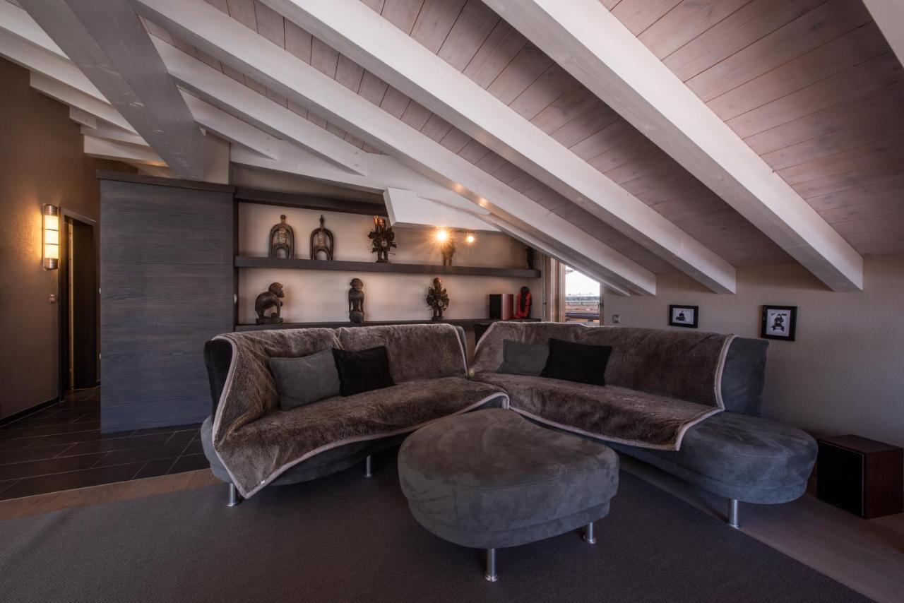 Chalet Schneehoren Penthouse Wengen Luaran gambar