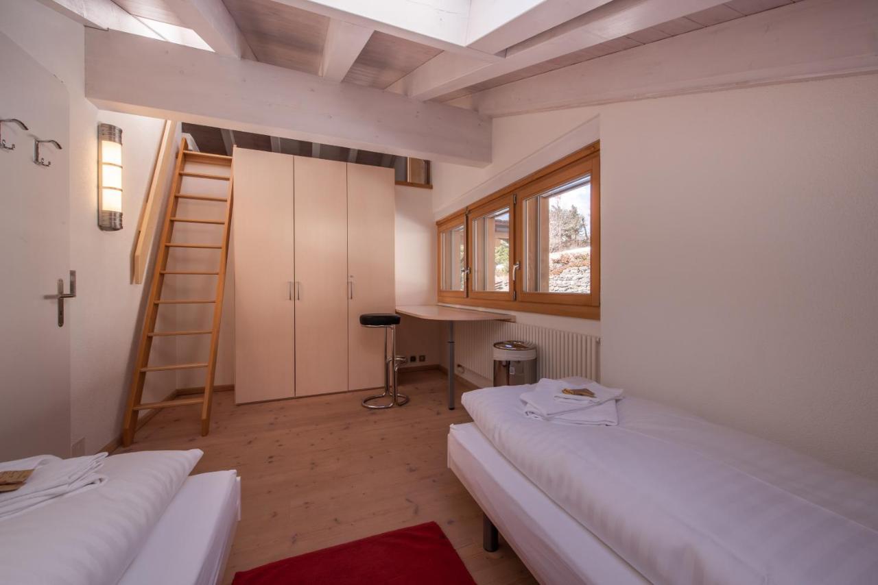 Chalet Schneehoren Penthouse Wengen Luaran gambar