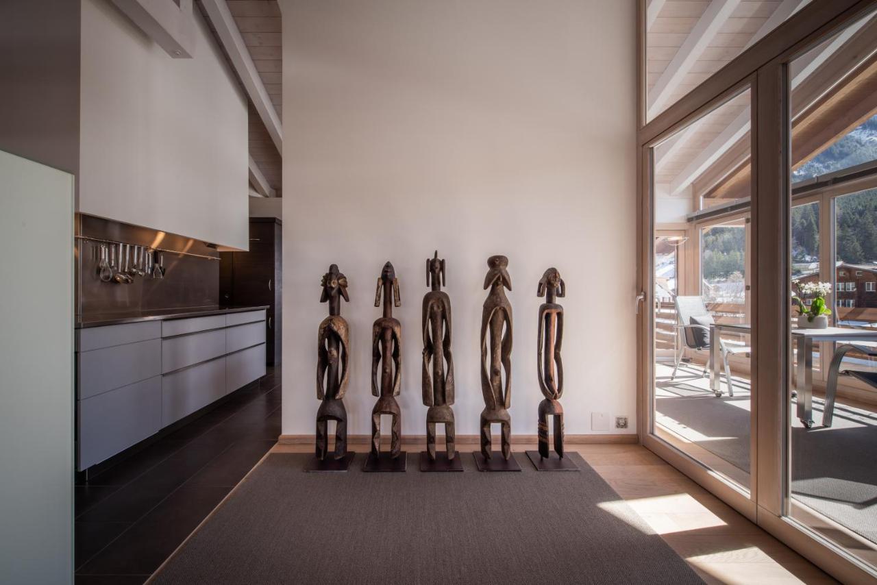 Chalet Schneehoren Penthouse Wengen Luaran gambar