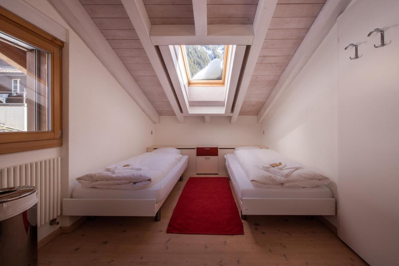 Chalet Schneehoren Penthouse Wengen Luaran gambar