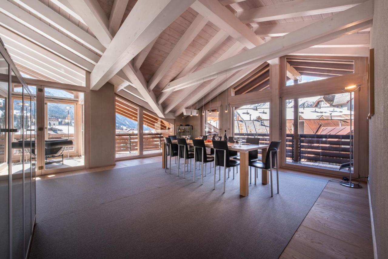 Chalet Schneehoren Penthouse Wengen Luaran gambar