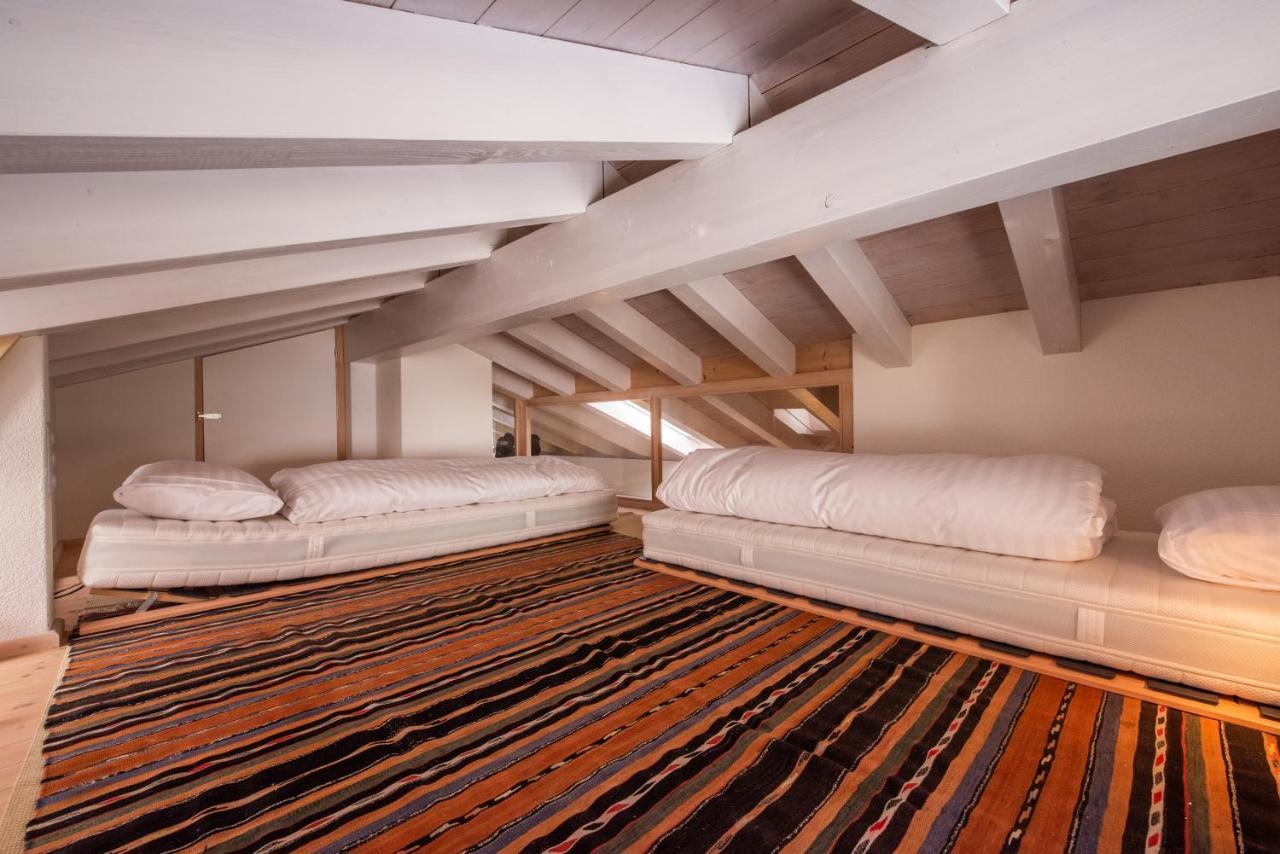 Chalet Schneehoren Penthouse Wengen Luaran gambar